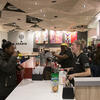 Customers and employees at Saxbys